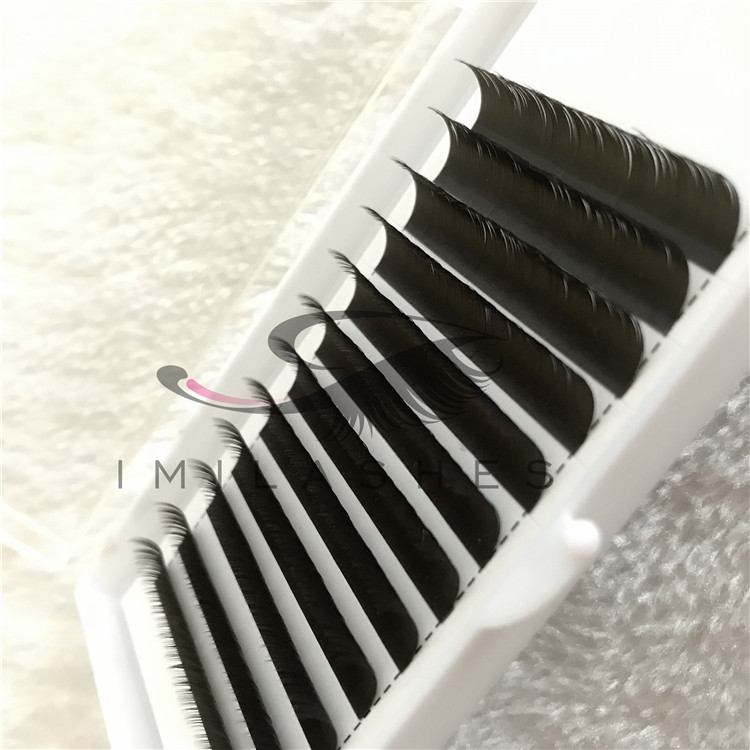 2019 Wholesale High Quality False Flat Eyelashes extension 